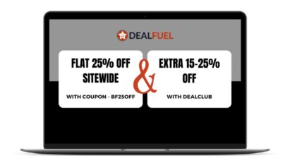 DealFuel Cyber Monday 2023 Deals | Get 25% OFF Using Code: CM25OFF