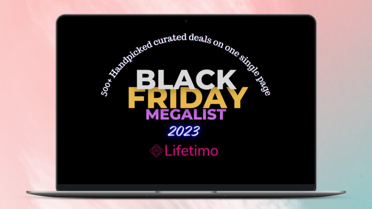 Lifetimo Black Friday Megalist 2023