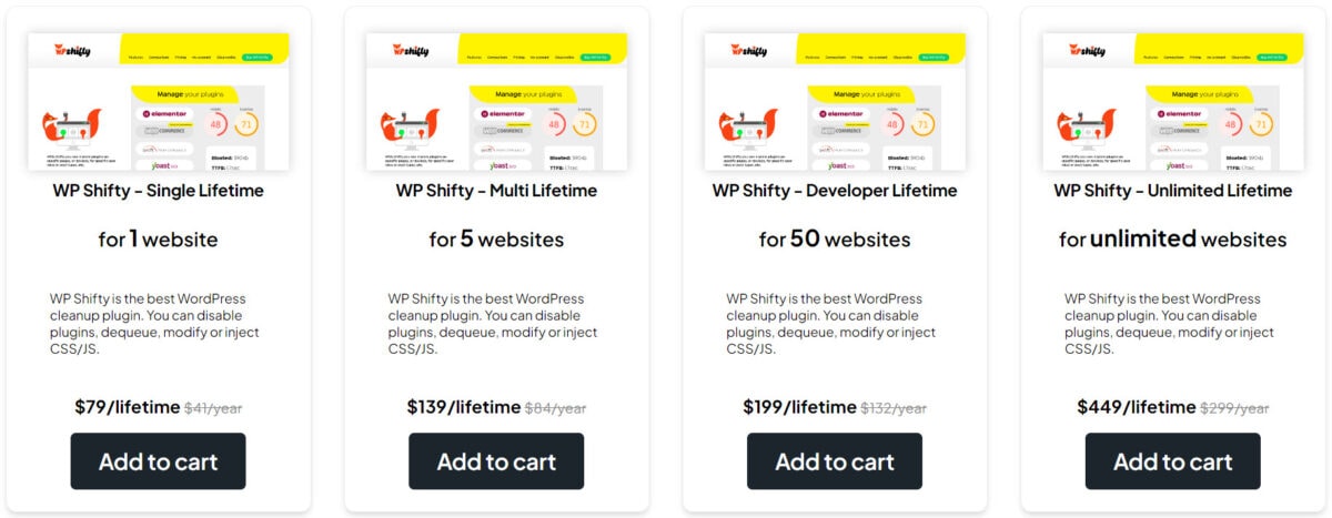 Wp Shifty Black Friday Lifetime Deal Pricing Black Friday 2023