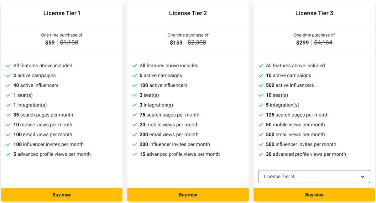 Wobb Lifetime Deal Pricing