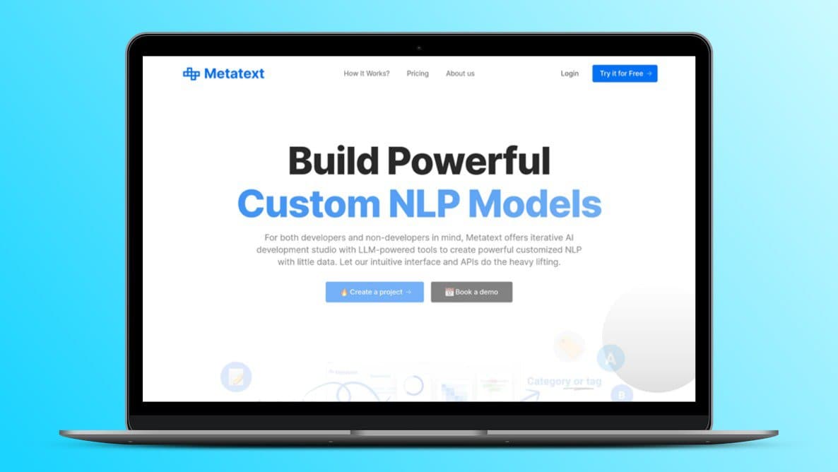 Metatext AI Lifetime Deal,  ⚡ Build Powerful Custom NLP Models