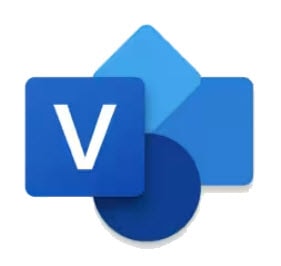 Microsoft Visio 2021 Professional For Windows Lifetime Deal Logo