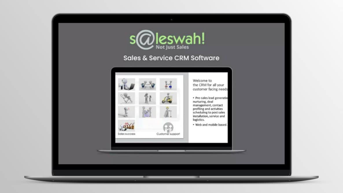 Saleswah – Sales & Service CRM Software | Annual Subscription