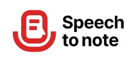 Speech To Note Lifetime Deal Logo