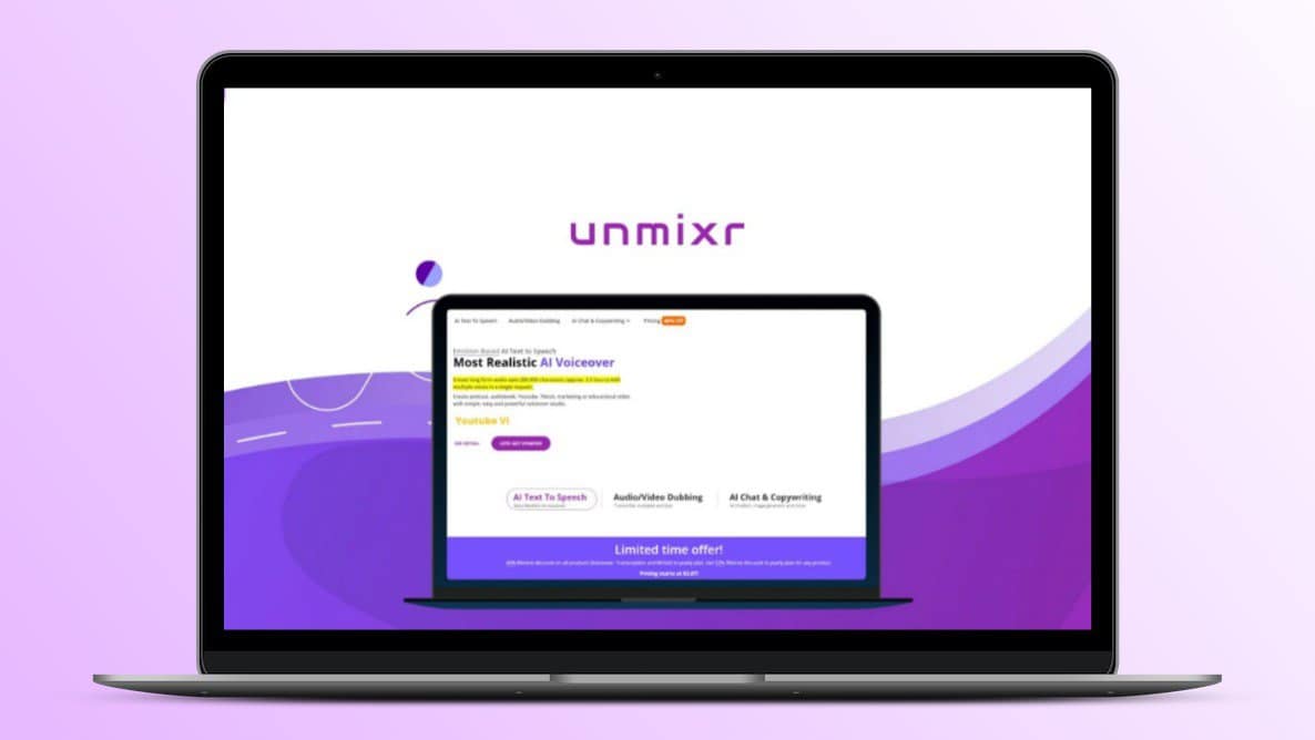 Unmixr AI Lifetime Deal, 