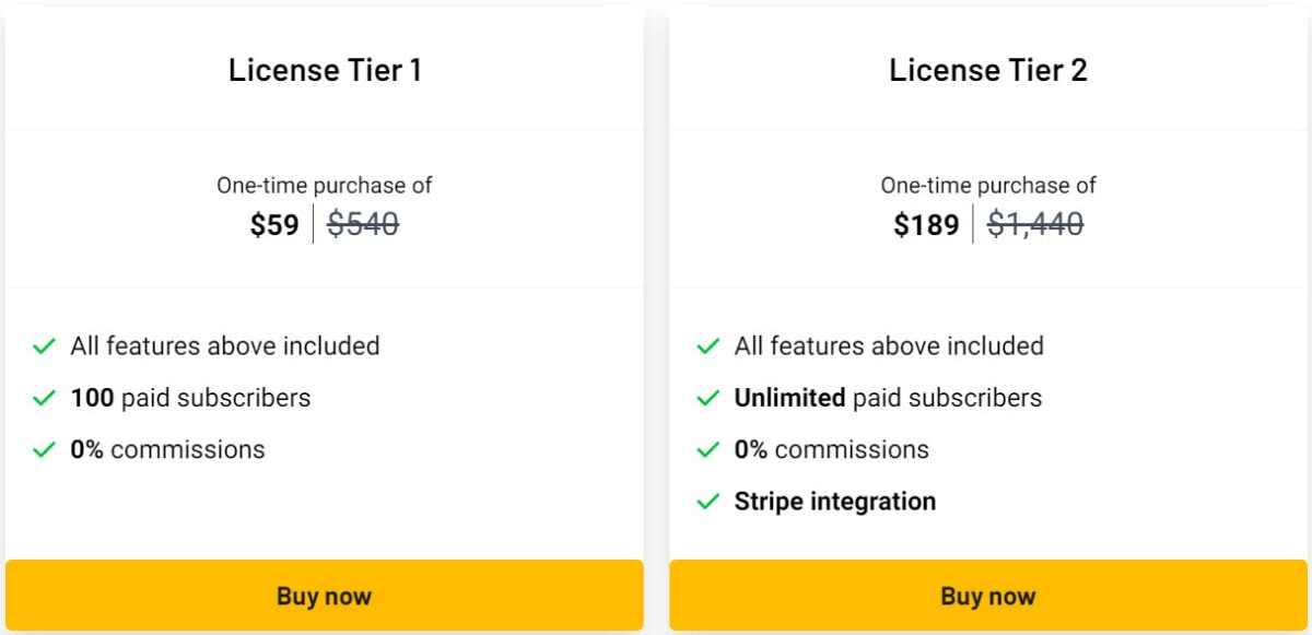 Wallafan Lifetime Deal Pricing