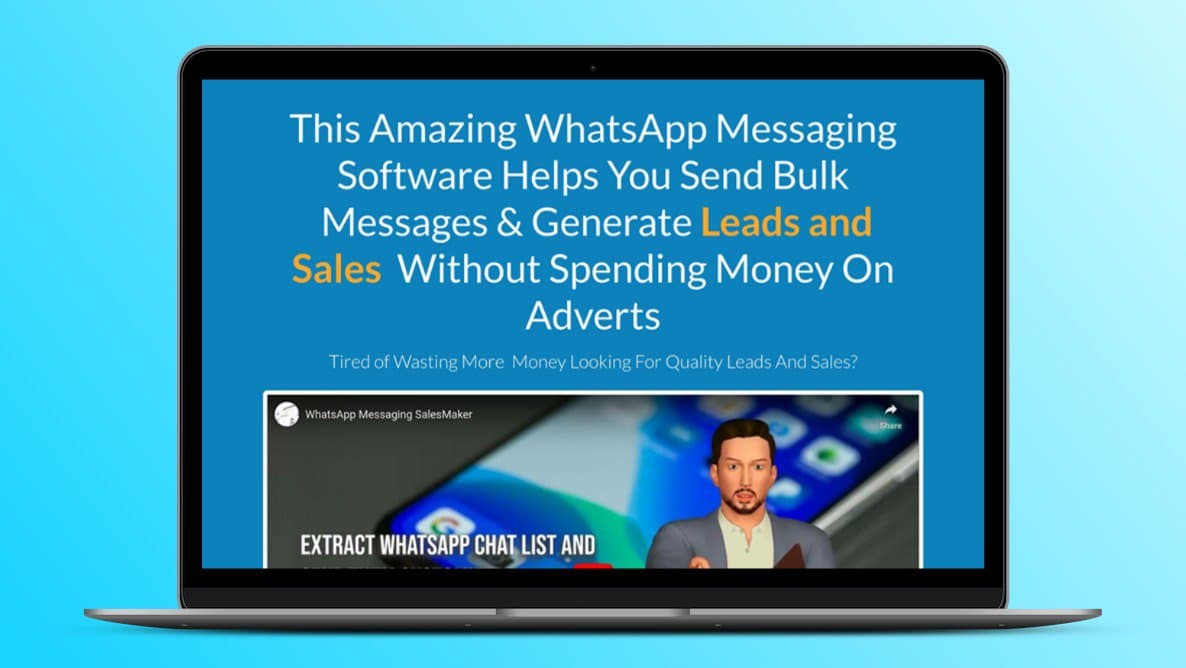 Whatsapp Messaging Salesmaker Lifetime Deal Image