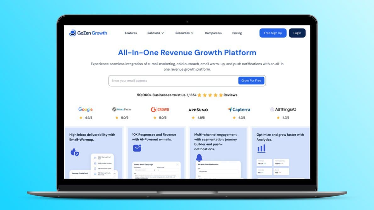 GoZen Growth Lifetime Deal,  📈 All-In-One Revenue Growth Platform