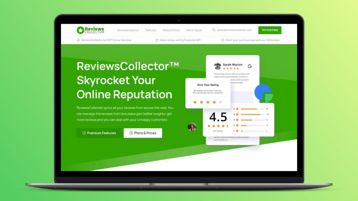 Reviewscollector Lifetime Deal Image