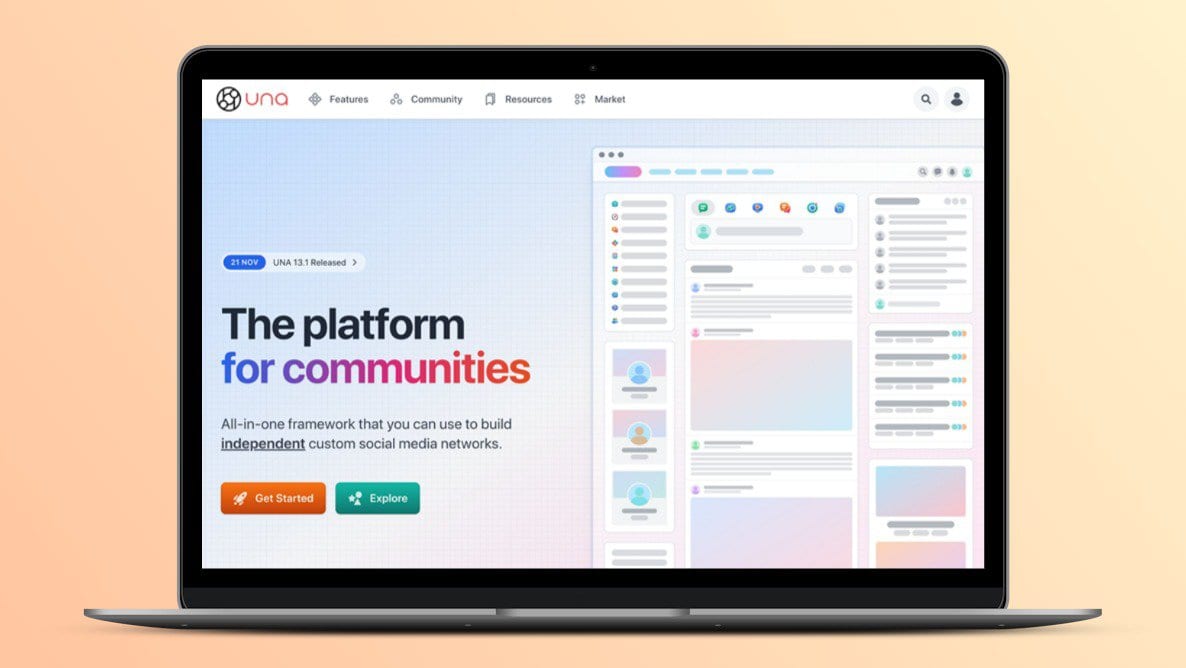 UNA CMS Lifetime Deal  All-In-One Community Management System