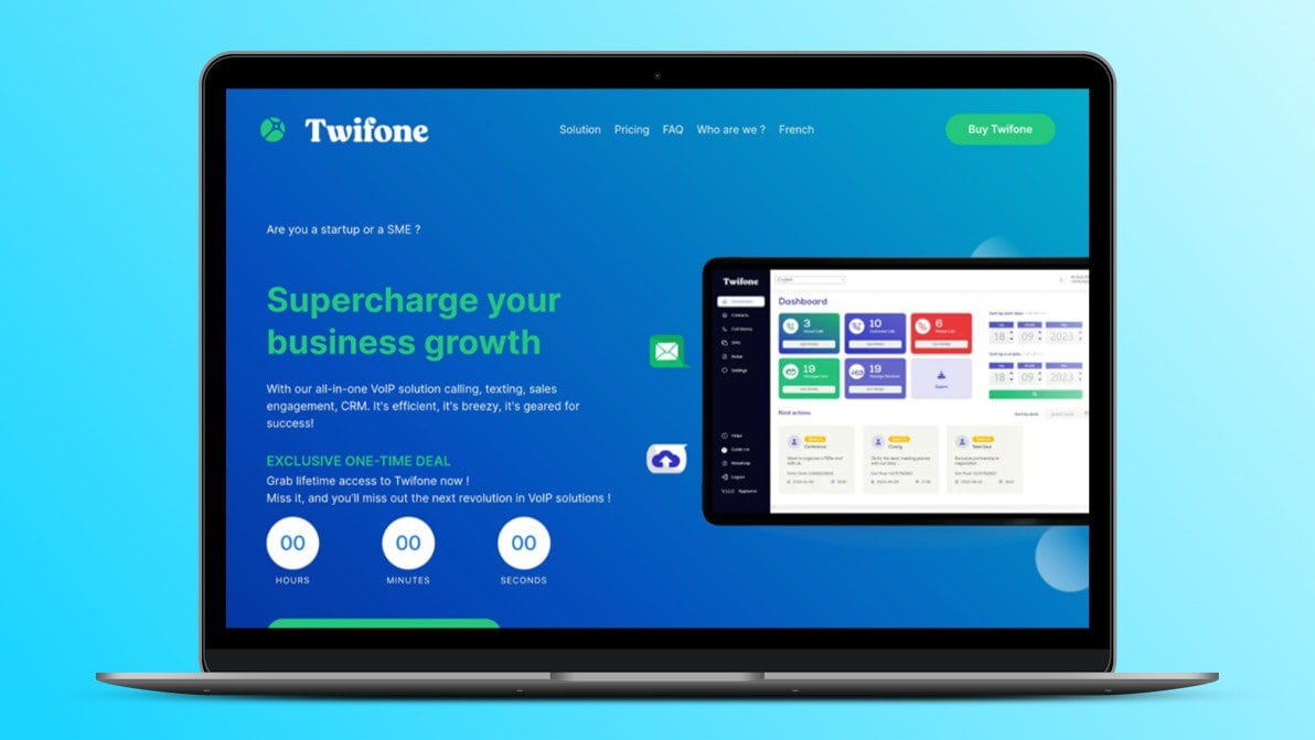 Twifone Lifetime Deal,  📞 Unified Communication & CRM Platform