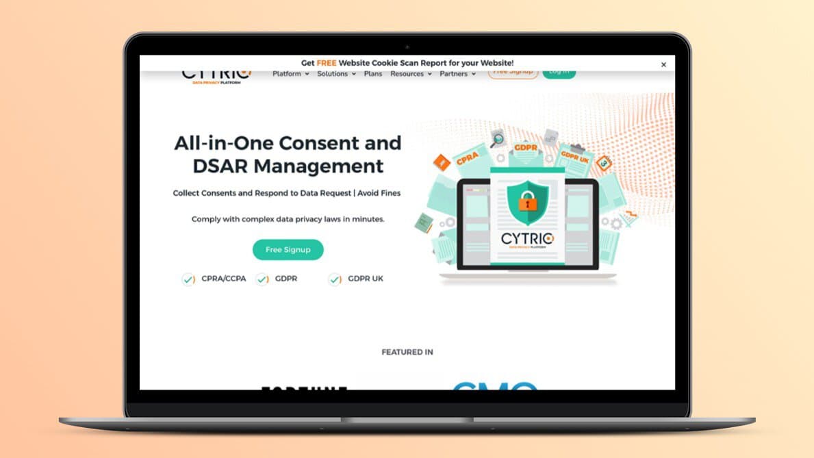 CYTRIO Lifetime Deal,  🌟 All-In-One Consent and DSAR Management