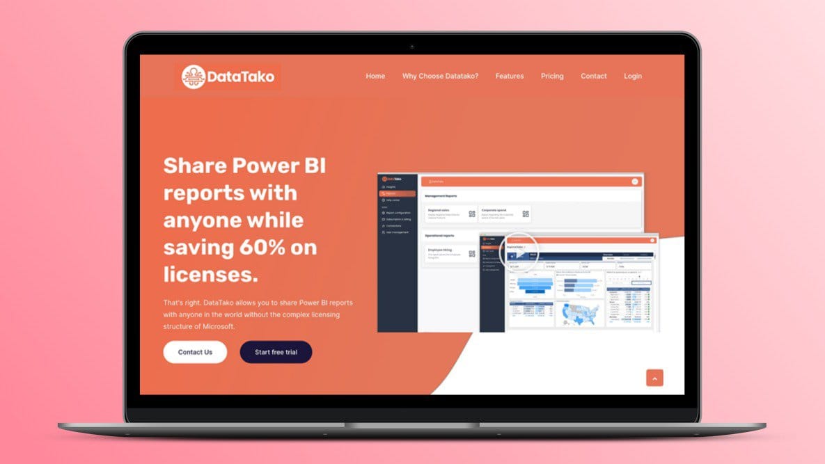 DataTako Lifetime Deal  Empower Seamless Power BI Report Sharing