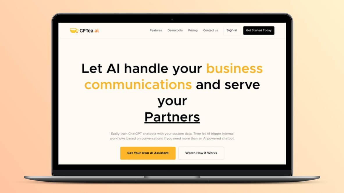 GPTea.AI Lifetime Deal,  🌟 Elevate Your Business with AI Chatbots