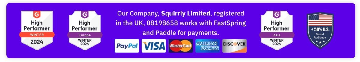 Squirrly Education Awards