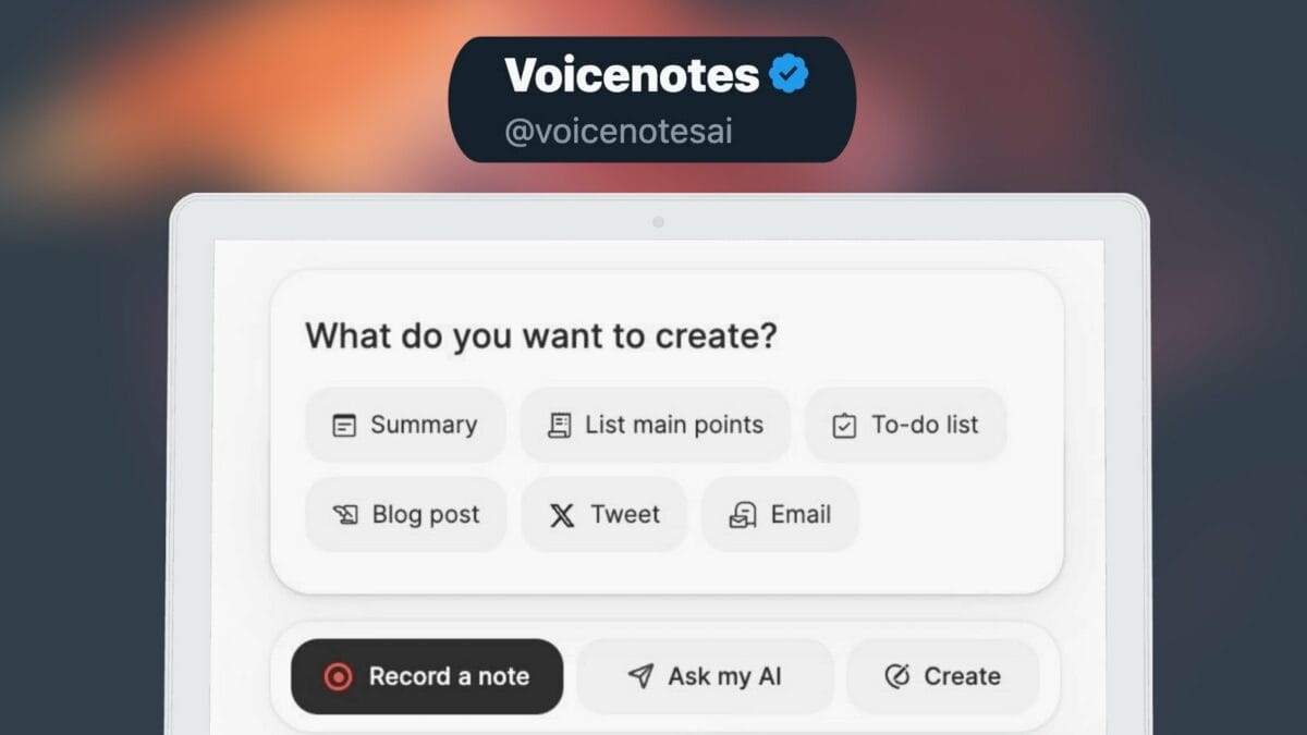 Voicenotes Lifetime Deal By Buymeacoffee