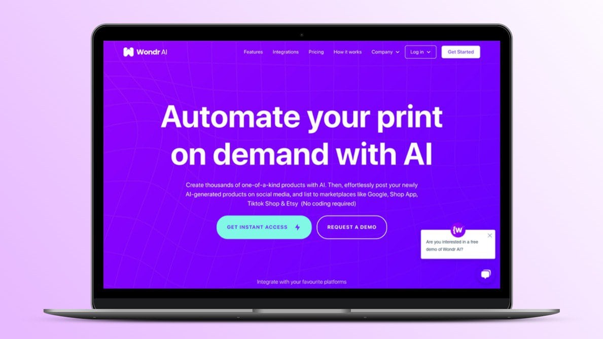 Wondr AI Lifetime Deal,  🎨 Automate Your Print On Demand With AI