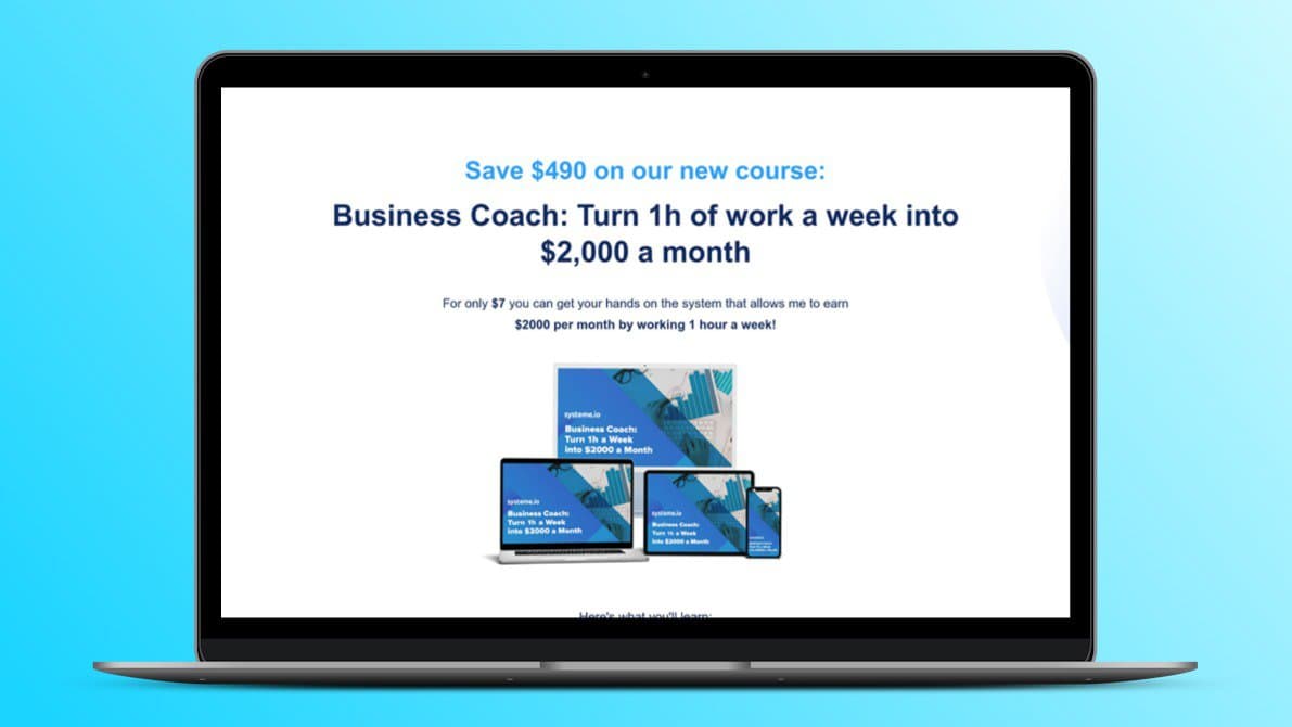 Business Coach Course Lifetime Deal Image