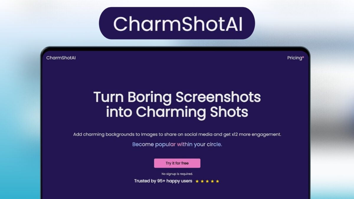 Charmshotai Lifetime Deal Image