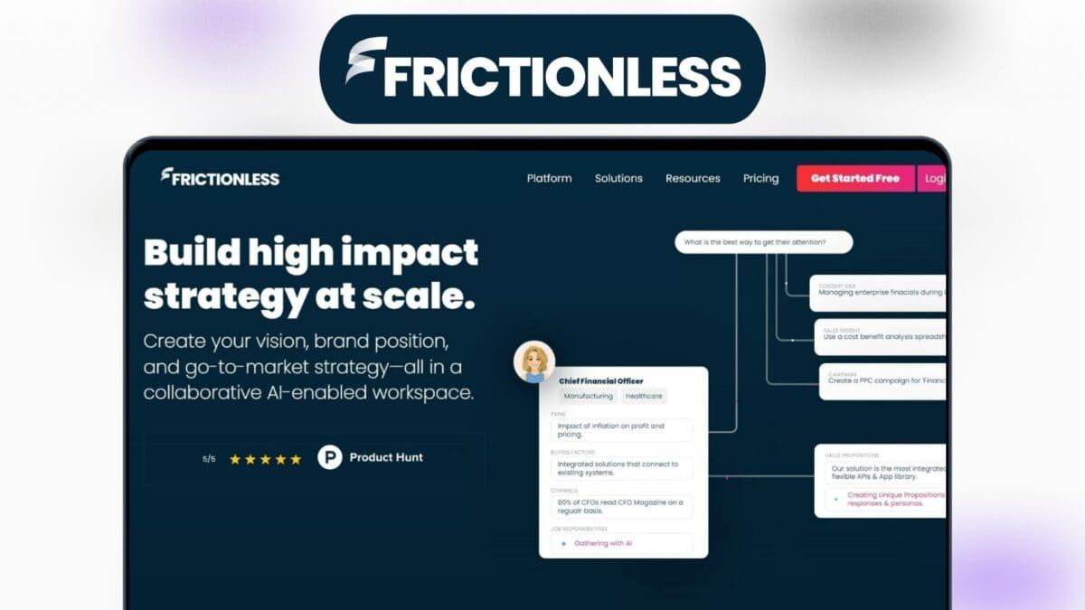 Frictionless Lifetime Deal Image