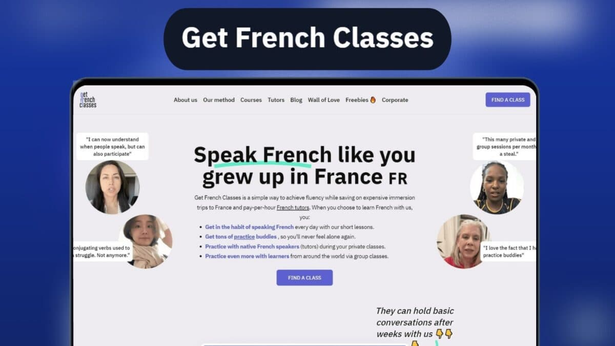 Get French Classes Lifetime Subscription Image