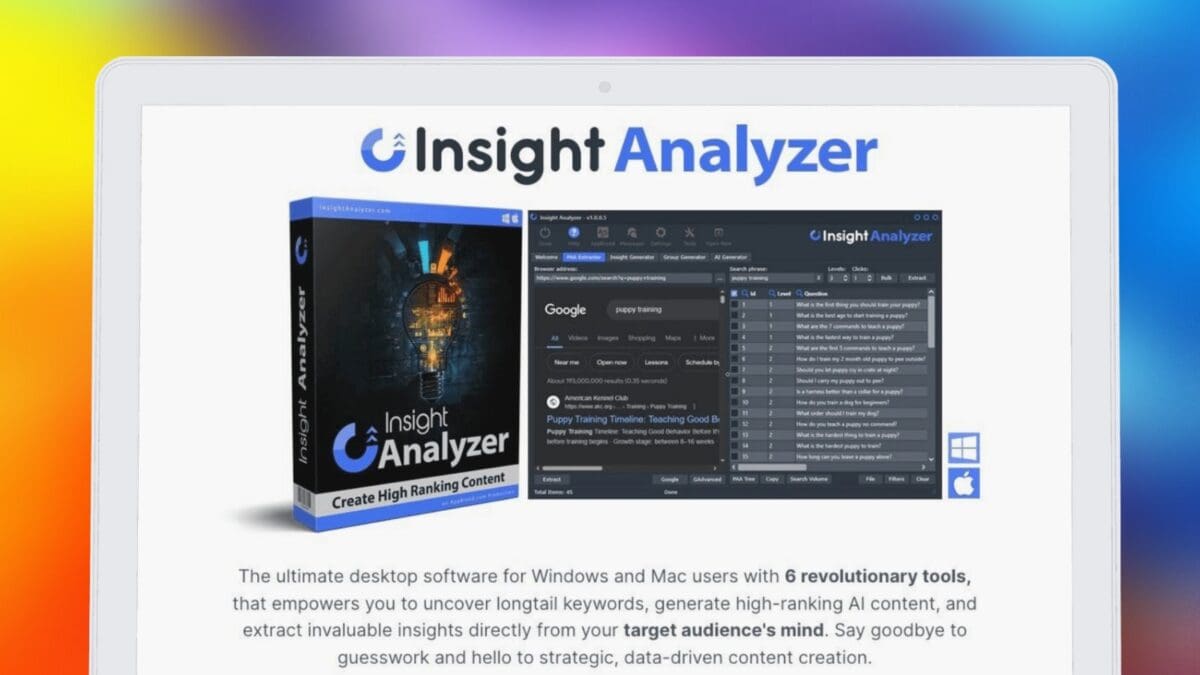 Insight Analyzer Lifetime Plan