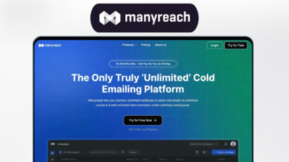 Manyreach Lifetime Deal Birthday Sale 💌 AI-powered Cold Emailing Platform