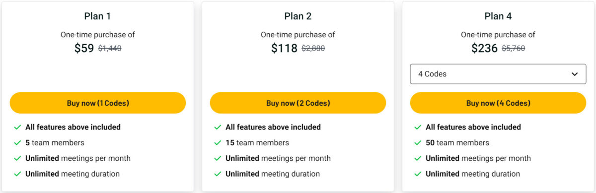 Mode Lifetime Deal Pricing