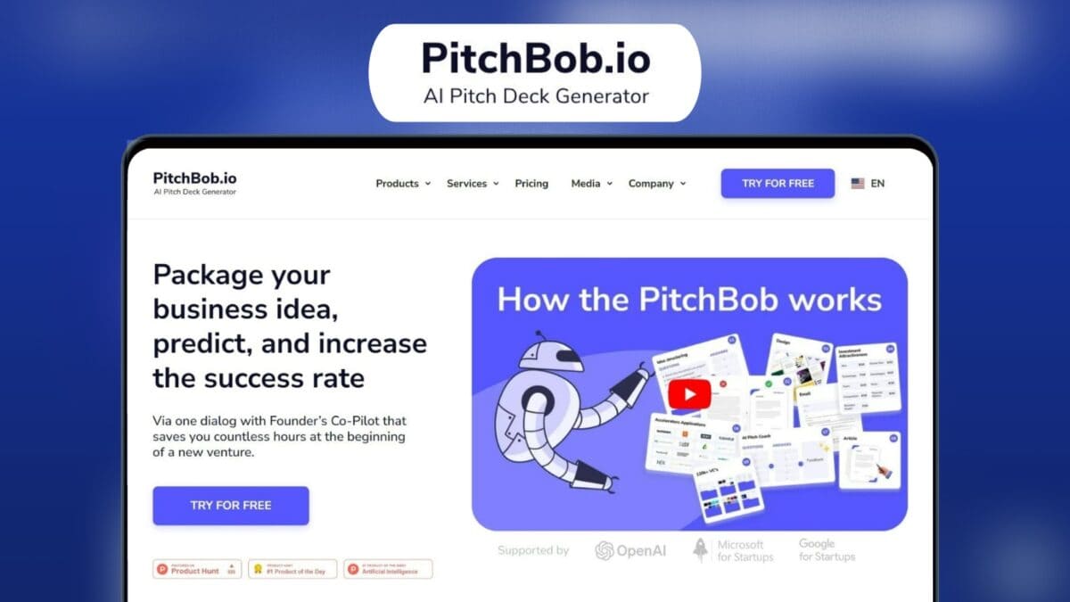 Pitchbob Lifetime Deal Image