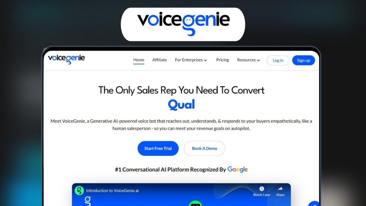 Voicegenie Lifetime Deal Image