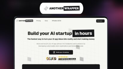 AnotherWrapper Lifetime Deal - $100 OFF 💡 Effortlessly Create AI Apps in Hours