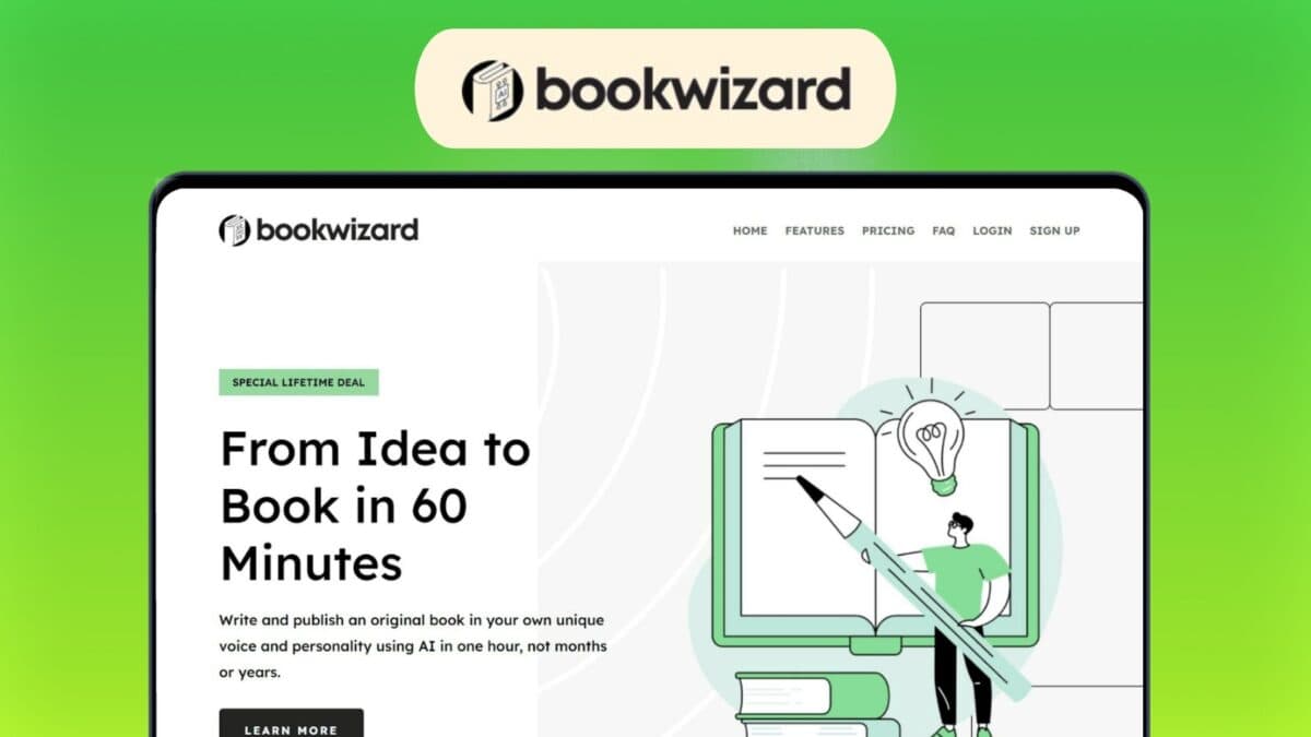 Bookwizard Lifetime Deal Image