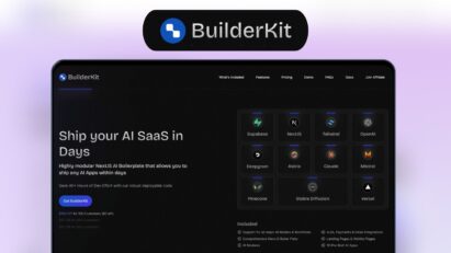 BuilderKit AI Lifetime Deal ⚡ Save 40+ Hours on AI SaaS Development!