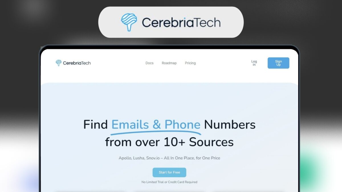 Cerebria Tech Lifetime Deal Image