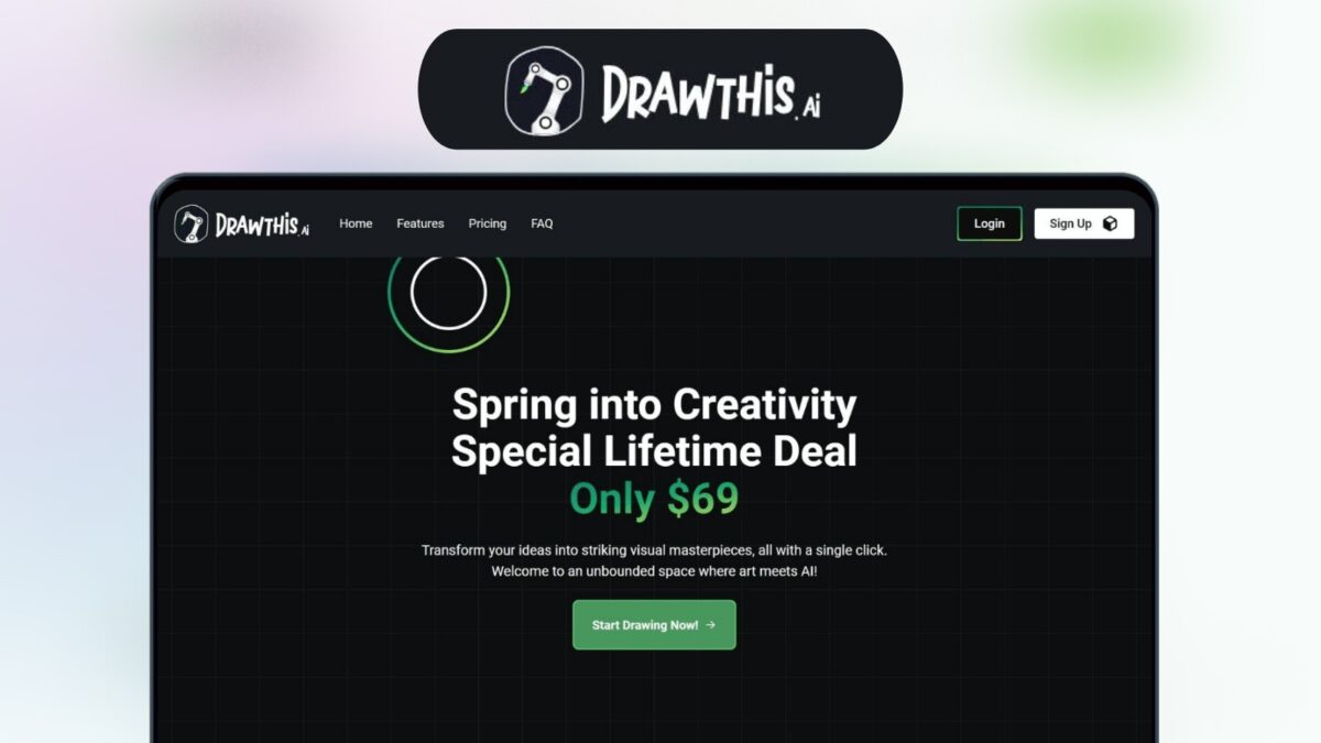 Drawthis.ai Lifetime Deal Image