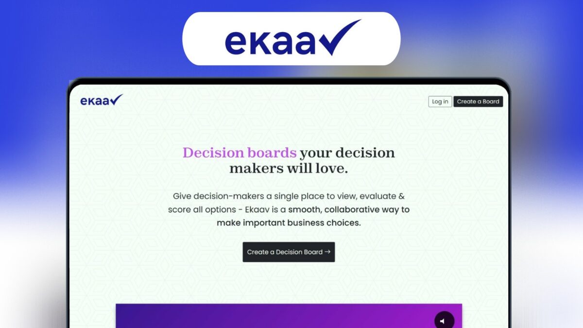 Ekaav Lifetime Deal Image