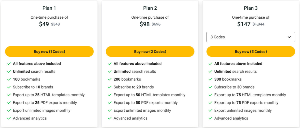 Emailsnest Lifetime Deal Pricing