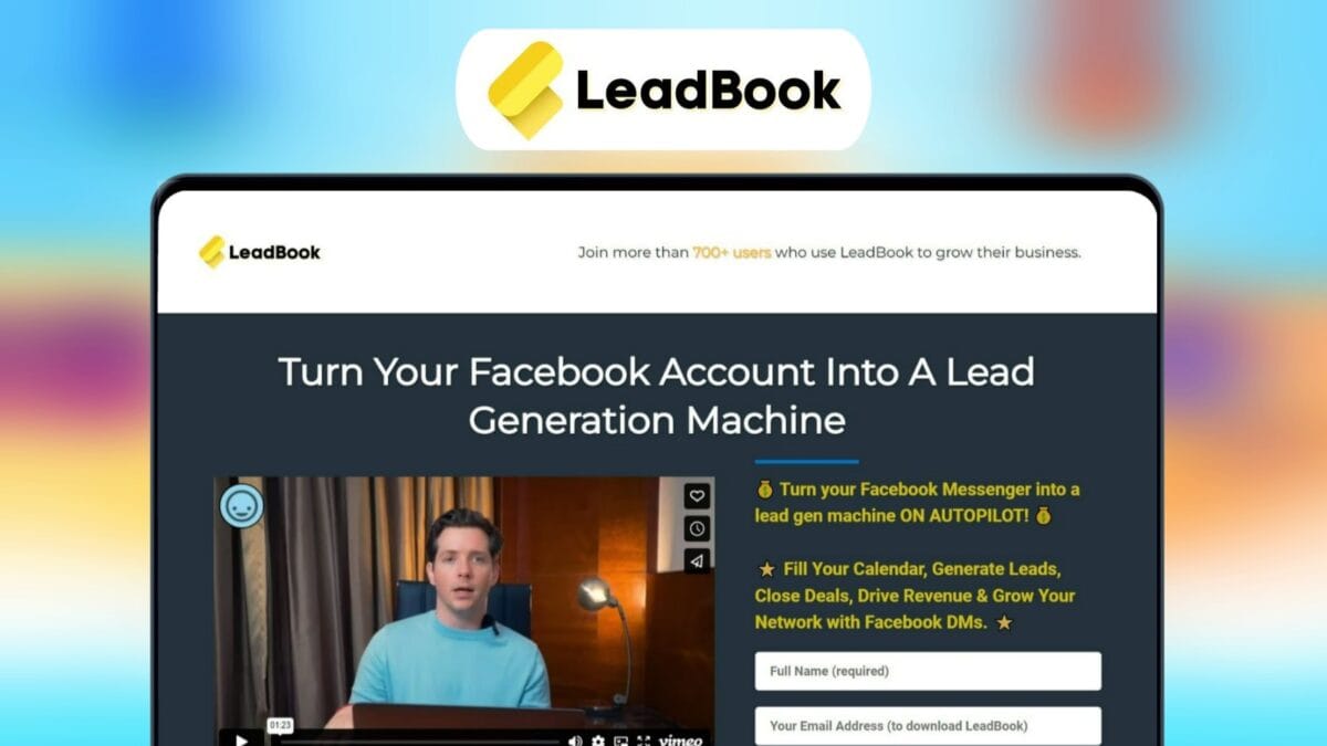 Leadbook Lifetime Deal Image