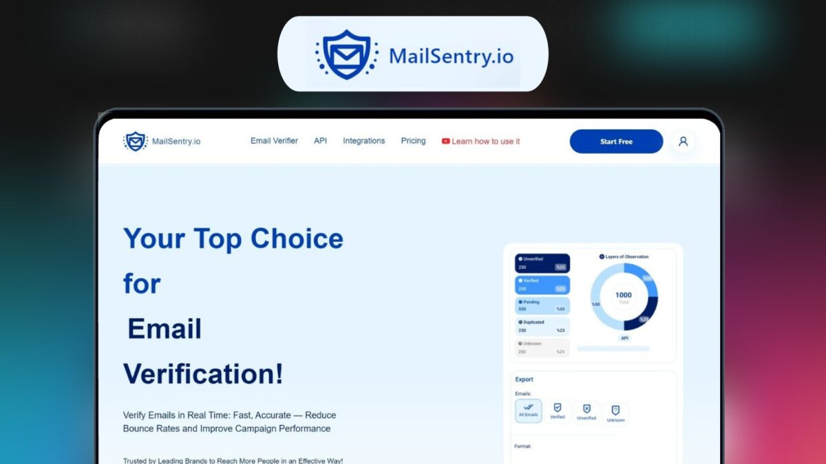 Mailsentry.io Lifetime Deal Image