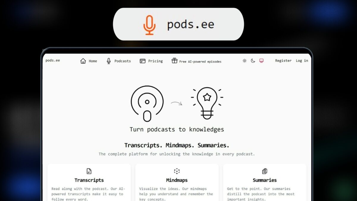 Pods.ee Lifetime Deal Image