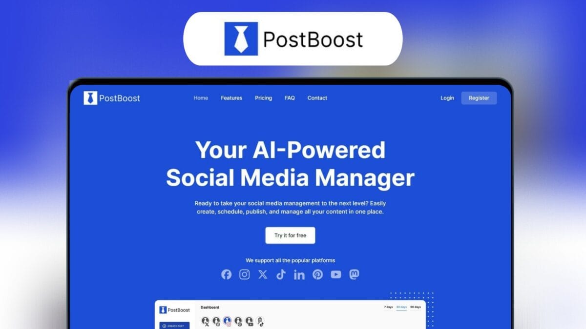 Postboost Lifetime Deal Image