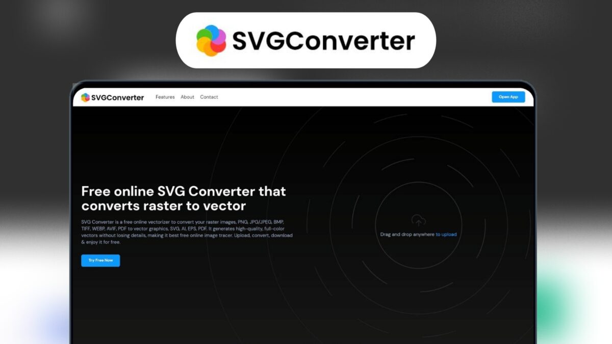 SVGConverter App - Totally Free Vectorizer AI alternative