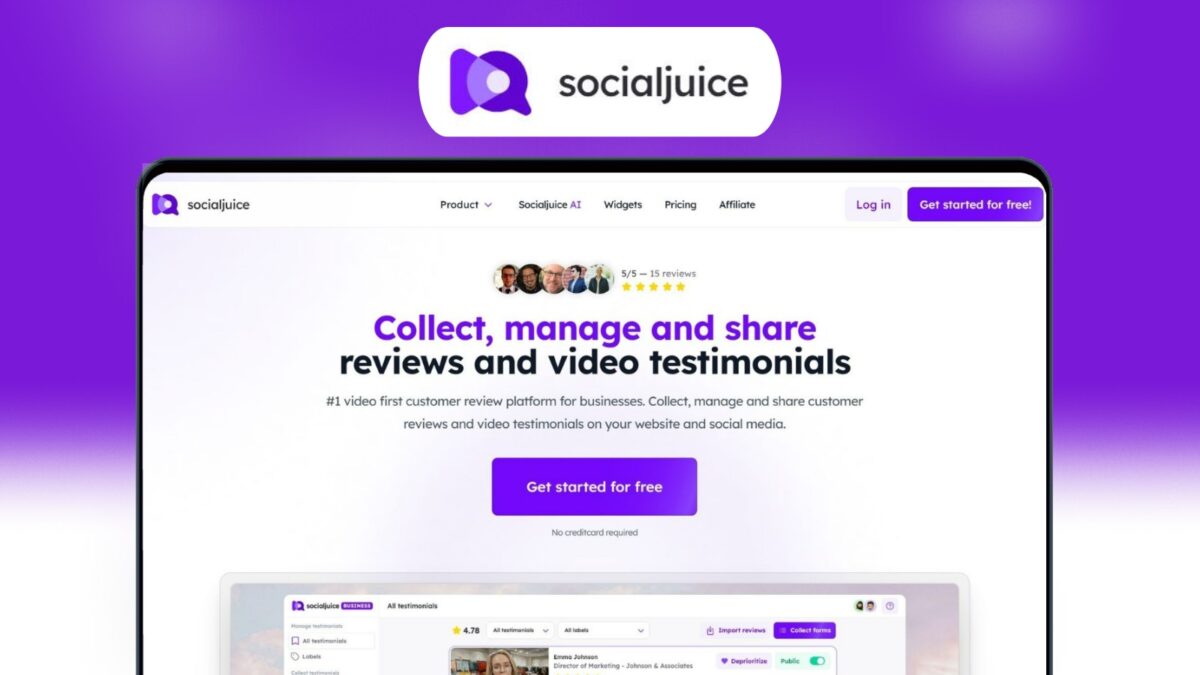 Socialjuice Lifetime Deal Image