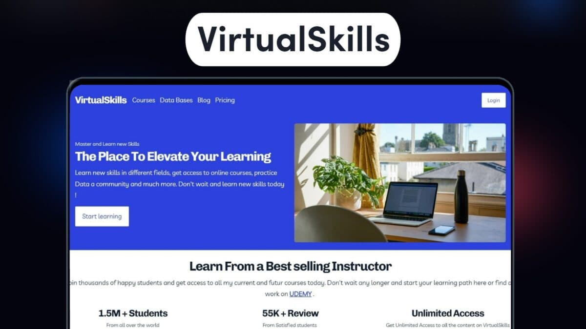 Virtualskills.ca Lifetime Membership Access Image