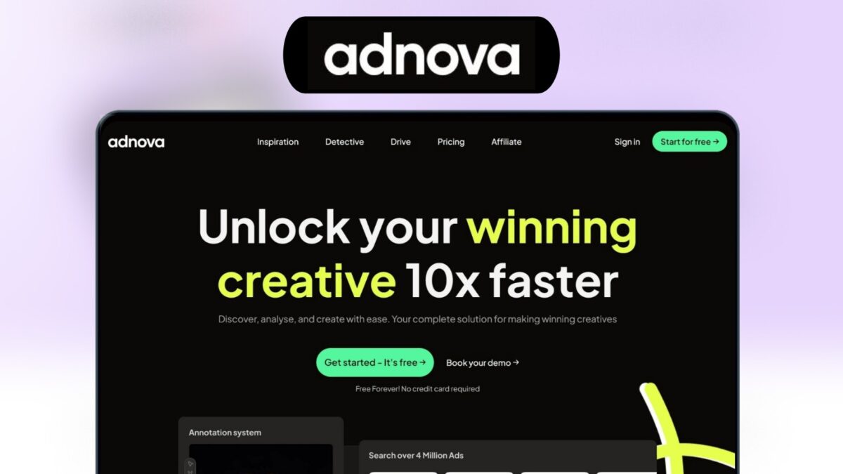 Adnova Lifetime Deal Image