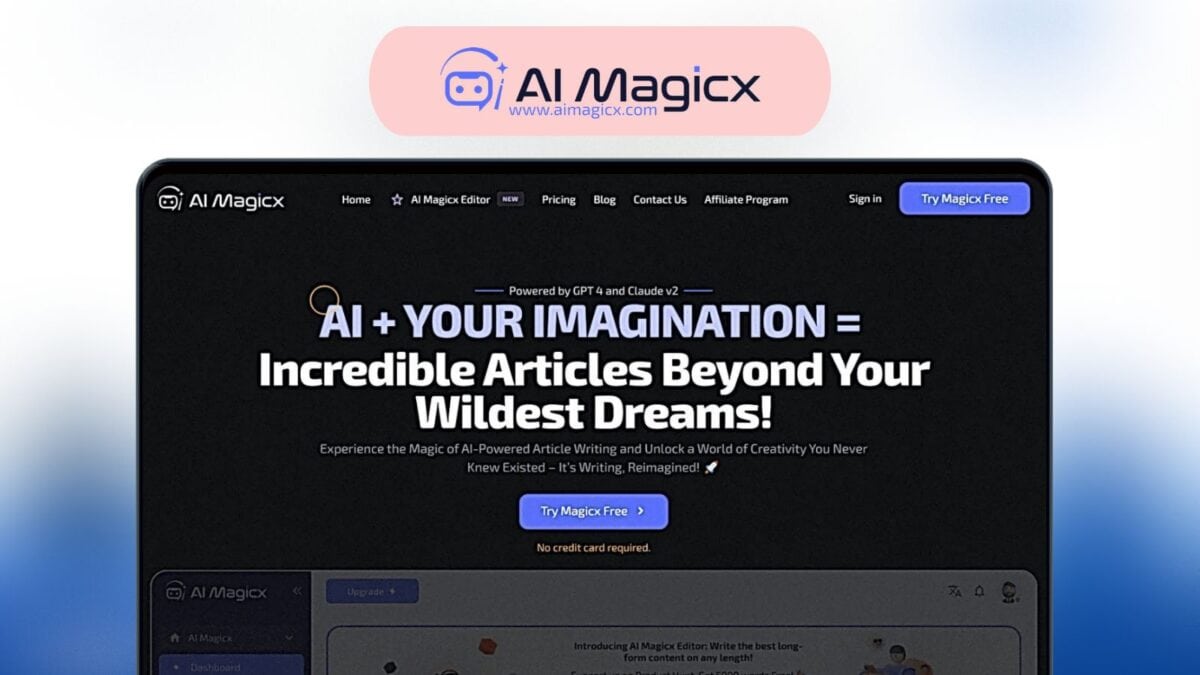 Ai Magicx Lifetime Deal Image