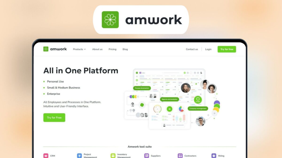 Amwork Lifetime Deal Image