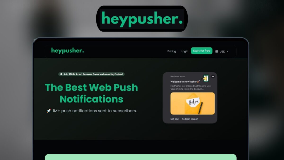 Heypusher Annual Deal Image