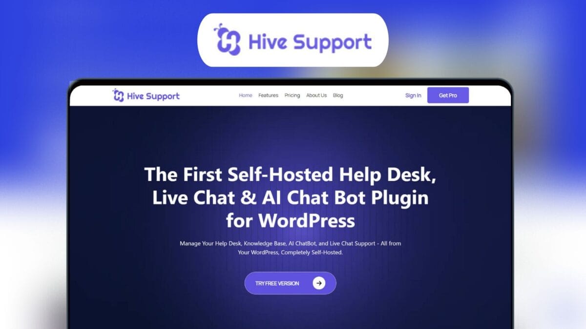 Hive Support Lifetime Deal Image