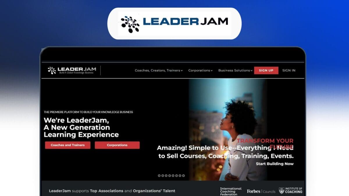 Leaderjam Lifetime Deal Image